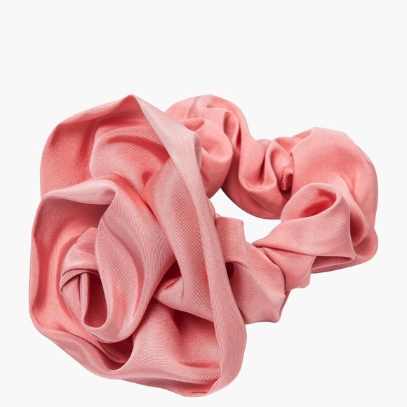 LoveShackFancy Jennifer Behr Rosette Pink Scrunchie - Picture 1 of 6